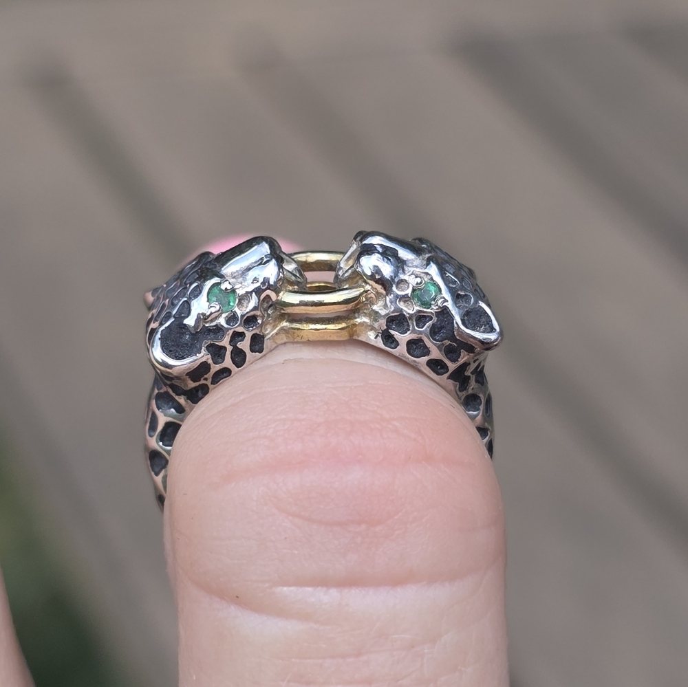 Joseph E. Demarco 925 Panther Ring - Picture 8 of 9